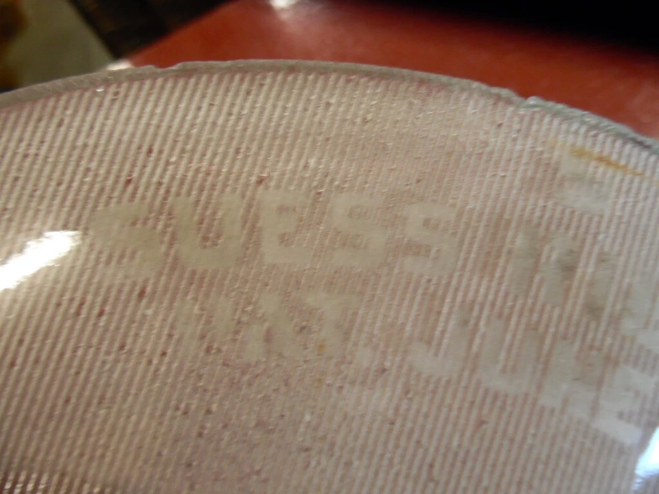 9 英寸平底玻璃成功精美亲笔签名头灯镜头 1919 1920 年代  — 第 3/4 张图片