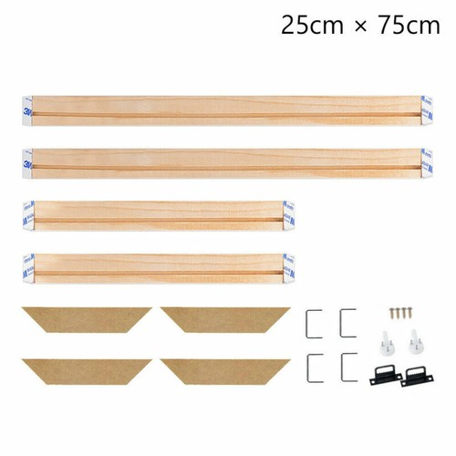 DIY Sturdy Wood Bar Stretcher Strip Art Frame For Canvas Painting Multiple Sizes - Picture 23 of 82