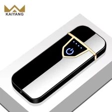 Rechargeable Electronic USB Lighter JL711-1 Windproof Plasma Touch Ignition