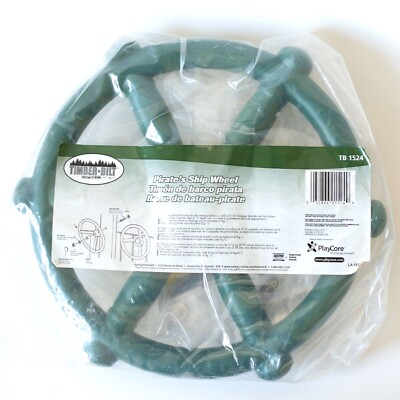 Volante Nave Pirata In Plastica Verde Per Giochi Da Esterno Swing N Slide