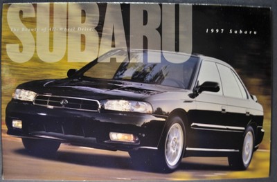 1997 subaru brochure impreza svx legacy outback wagon excellent original 97 ebay ebay