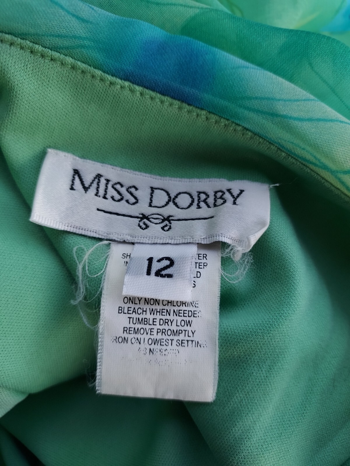 Robe Miss Dorby Taille 10 - Bleu Marine à Rayures Bleu Clair - Occasion Très Bon état