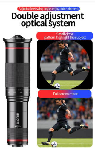 48x Macro Telescope Phone Lens for iPhone / Samsung / Google / Nokia / OPPO - 第 9/11 張圖片