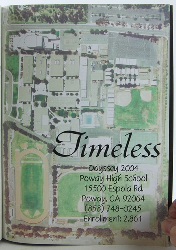 2004 Yearbook: Poway High School (Poway, California) Volume XLIII "Timeless" - Picture 2 of 11