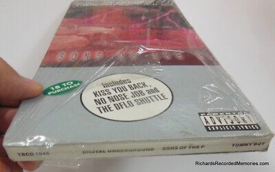 Digital Underground Sons of the P NEW w LONG BOX/Shrink/photo