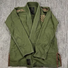 Sanabul Gi Adult A2 Green Jacket Heavy Jiu-Jitsu Performance