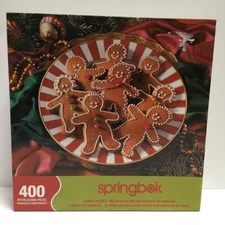 Springbok Puzzle Gingerbread Goodies 400 Piece Complete 1JIG70394 