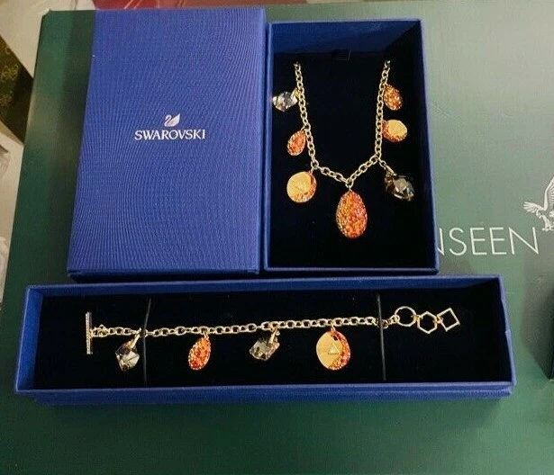 Swarovski necklace and bracelet set deals