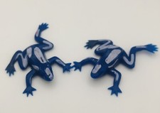 Frog, Green Blue Realistic, Model, Replica, Toy, Kids, Gift, 2,Safari,Zoo,SEA,KM