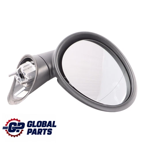 Mini Countyman R60 Heated Right Door Wing Mirror 5 Pins O/S Primed Black 9805062