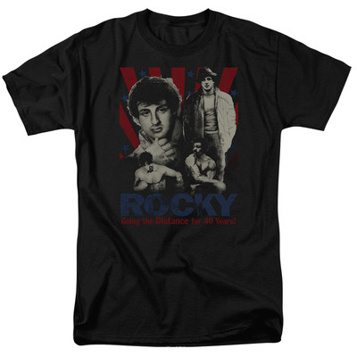 ROCKY GOING THE DISTANCE Licensed Adult Men's Graphic Tee Shirt 5XL