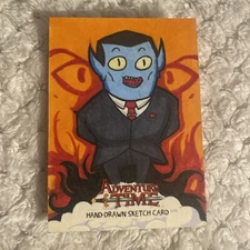 2014 Cryptozoic Adventure Time Artist Sketch Card - Marceline’s Father - 1/1