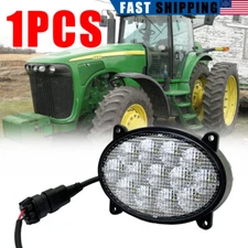 1PCS Oval LED Headlight For John Deere RE271574, RE181282, RE180613, RE271573