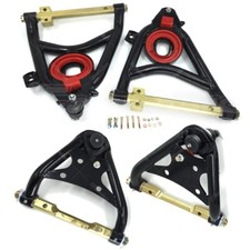 For Bel Air Biscayne Brook Impala Front Suspension Tubular Control Arms Set Of 4