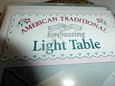  AMERICAN TRADITIONAL EMBOSSING LIGHT TABLE LB-2