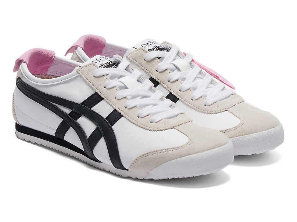1183C380-100 PATOU Onitsuka Tiger Mexico 66 White Black 1183C380-100 PATOU Onitsuka Tiger Mexico 66 White Black