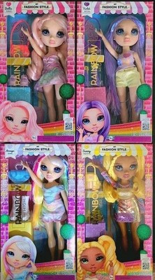  Rainbow High MY FASHION STYLE Dolls~Complete Set of 4 Dolls~New 2025