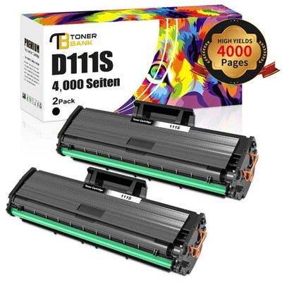 2 XXXL Toner für MLT-D111S Samsung Xpress M2020W M2022W M2026W M2070FW MLT-D111L