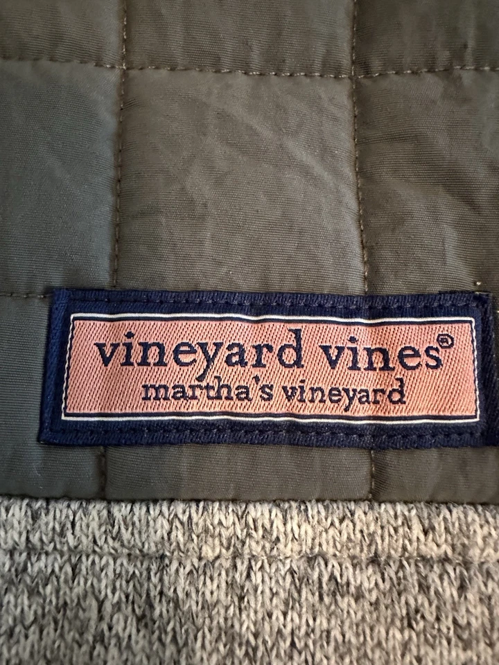 Chaleco acolchado polar Vineyard Vines niños grandes L-16 *EXCELENTE Foto 2 de 4