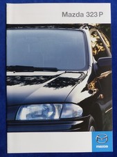 Mazda 323 P Year Of Manufacture 1999-brochure Brochure 08.1998
