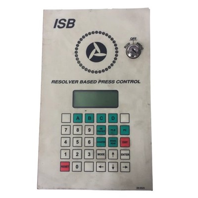 RBPC ISB RESOLVER BASED PRESS CONTROL INTERFACE AUTOMATION PLATFORM w/ KEYS