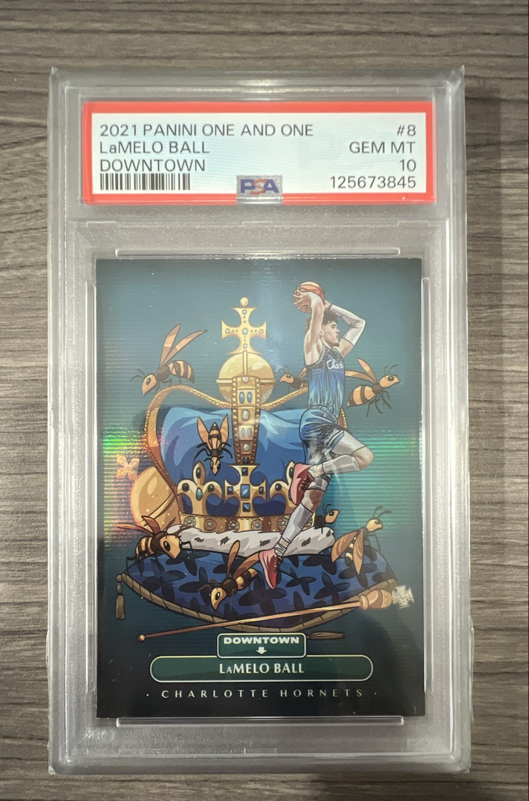 2021 Downtown LaMelo Ball #8 !!SSP Panini One and One !!PSA 10