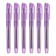 PATIKIL Purple Highlighter, 6 Pack High Lighters 1 Count Pack of 1 ,