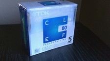 5 Minidisc TDK Clef MD 80 min