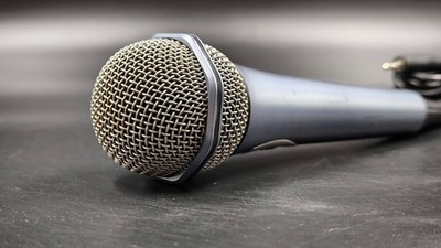 Philips SBC MD150 Mikrofon Gebraucht Funktionstüchtig Blau