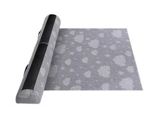 Bed Rail Bumper 2Pcs w/ Pad - Foam Foldable, Non-Slip, Waterproof, Toddlers