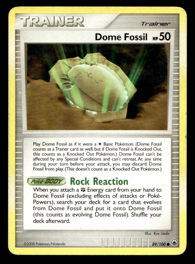 Dome Fossil Pokémon TCG Single Card