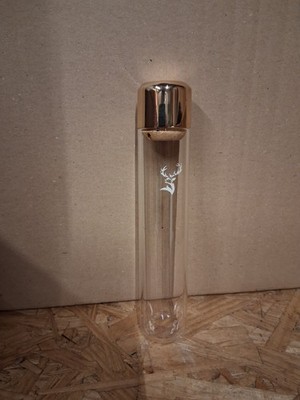GLENFIDDICH scotch GLASSWARE promotional Vial Set Of TWO NEW in Box Fast Ship