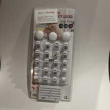 Eco Flow 20 Baby Locks with 3 Keys Magnetic Safety Feature drill Free