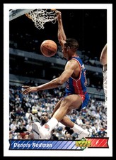 Dennis Rodman 1992-93 Upper Deck #242 Pistons NBA READ FREE SHIP AutographDen