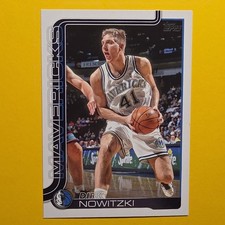 Topps 2025-26 Dirk Nowitzki Dallas Mavericks #252