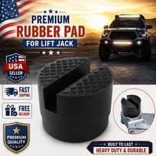 Floor Slotted Car Rubber Jack Pad Frame Protector Adapter Jack Disk Pad Tool Th
