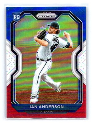 2021 Panini Prizm #82 Ian Anderson Red/White/Blue Prizm