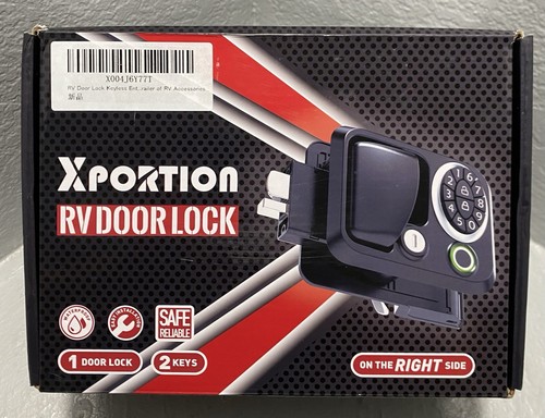 RV Door Lock Keyless Entry Keypad - Replacement Camper Door Lock Xportion READ