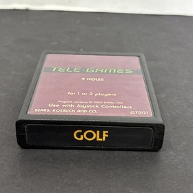 9 Holes (Atari 2600 -Rare Tele-Games SEARS)