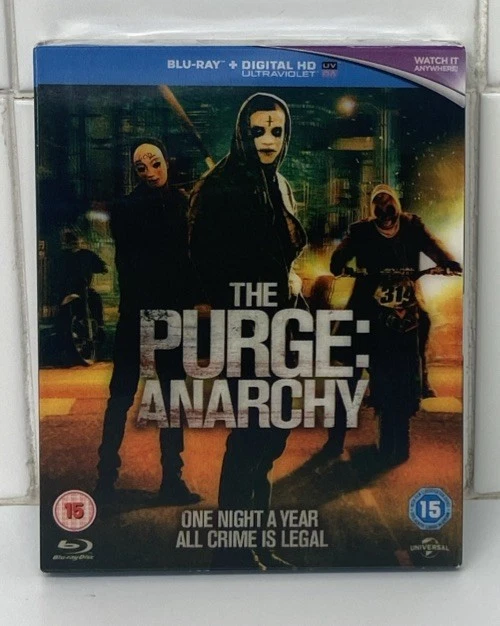 The Purge - Anarchy Blu-Ray - Lenticular Slip Cover - NEW  - Image 2 of 4