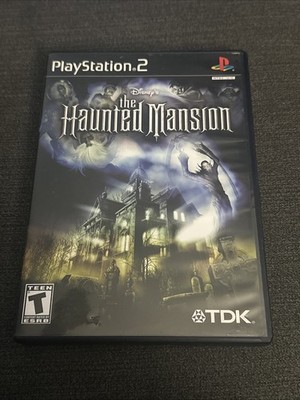 Disney's The Haunted Mansion (Sony PlayStation 2, PS2 - 2003) Complete W/ Manual