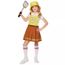 01706779 Spirit Halloween Kids SpongeBob Dress Costume - SpongeBob Size Varies