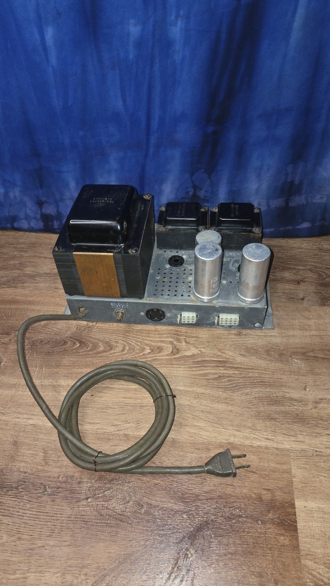 Vintage Tube Amp Hammond H-AO-71 Organ Power Amp Dual Rectifier