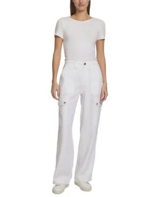 Tommy Hilfiger Womens Solid Festival Cargo P 196701512574 16 RT $99.5