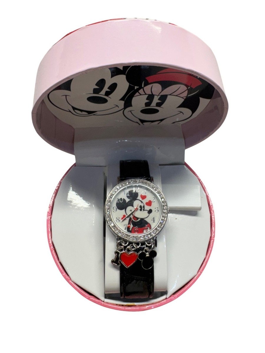 Disney Mickey & Minnie Mouse Watch With Charms & Pink Gift  display picture 1