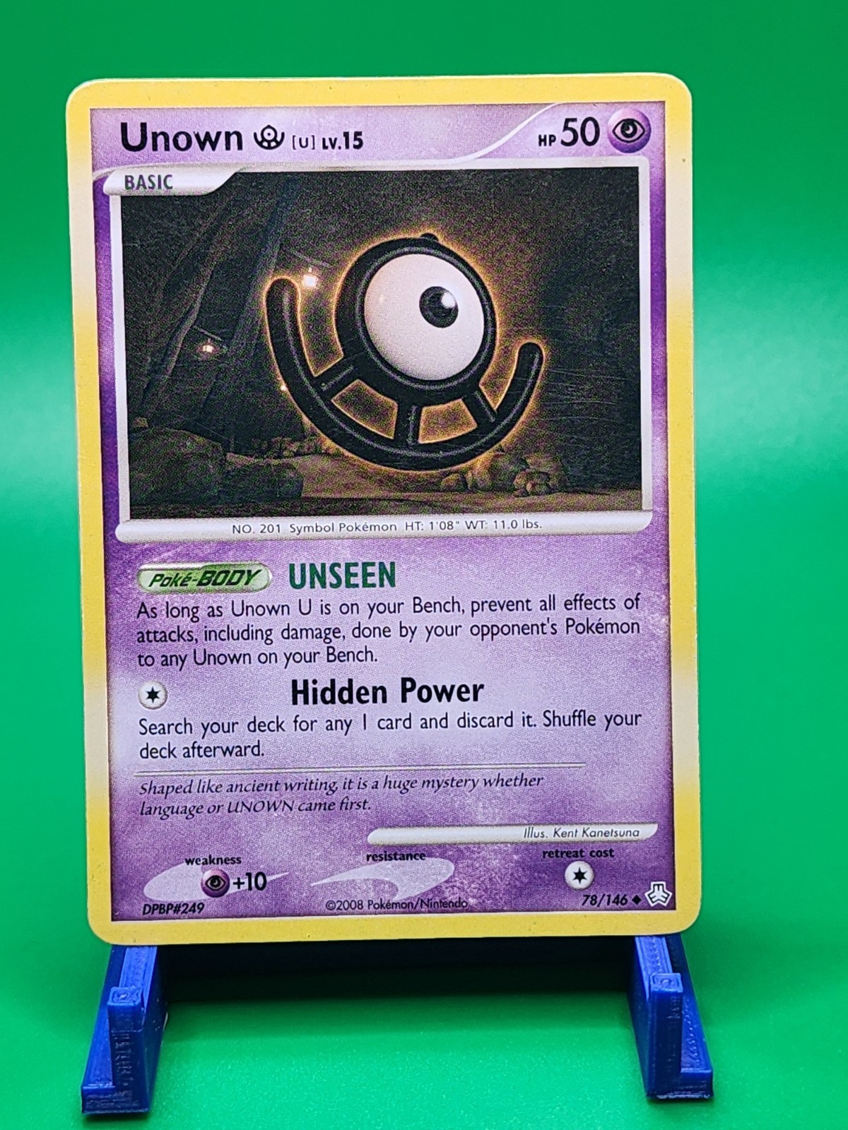 Unown [U] 78/146 Uncommon Legends Awakened Pokemon Moderately Played