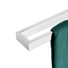 24 Inch Towel Holder Chrome Bath Bar Rack Polished Stainless Steel Wall Mounted
