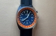 Glycine Airman SST06 Ref 3856 Automatic GMT Watch Pumpkin Dial Limited 600 Boxed