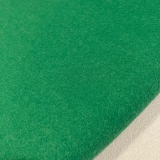 Emerald Green Deadstock Easycare washable wool Fabric Craft Costume Material 58"