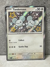 Pokemon Paldean Fates Tandemaus 209/091 Shiny Rare (NM) on eBay